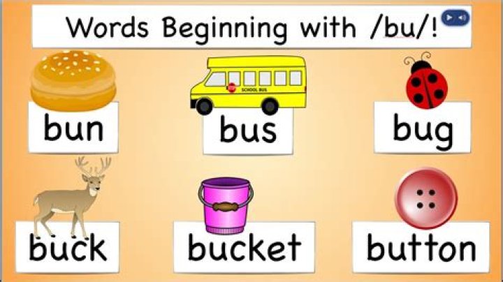 Essential Guide To Words That Begin With "Bu-"