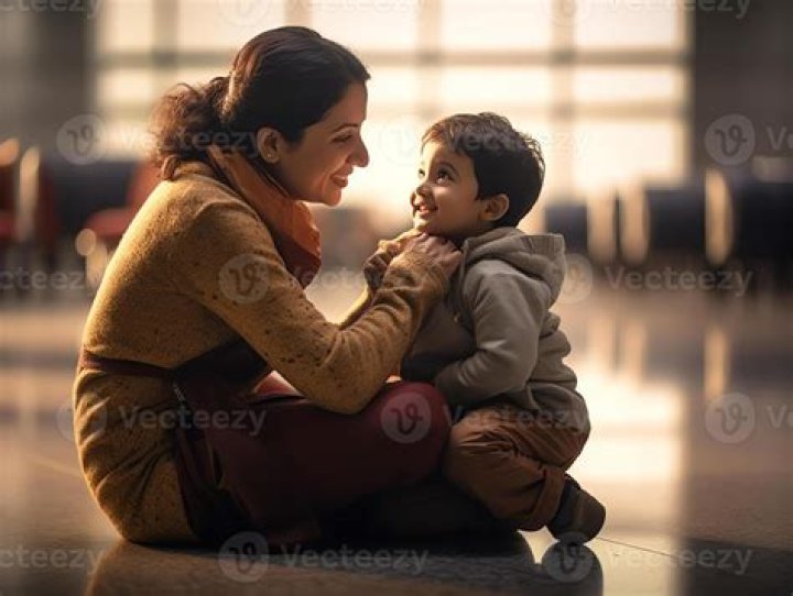 Heartwarming Moments: A Kid And His Mom's CCTV Video