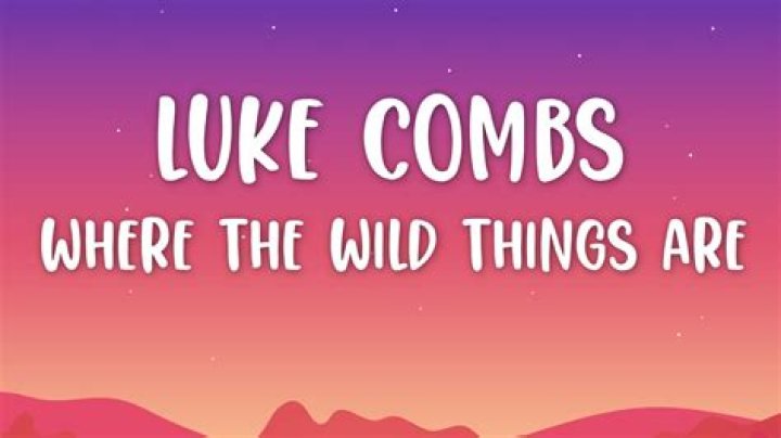 Is Luke Combs Out Where The Wild Things Are True?