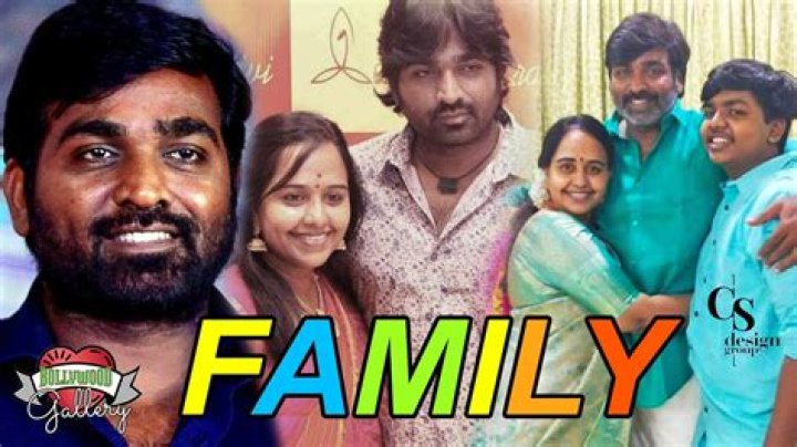 The Intriguing World Of Vijay Sethupathi's Family