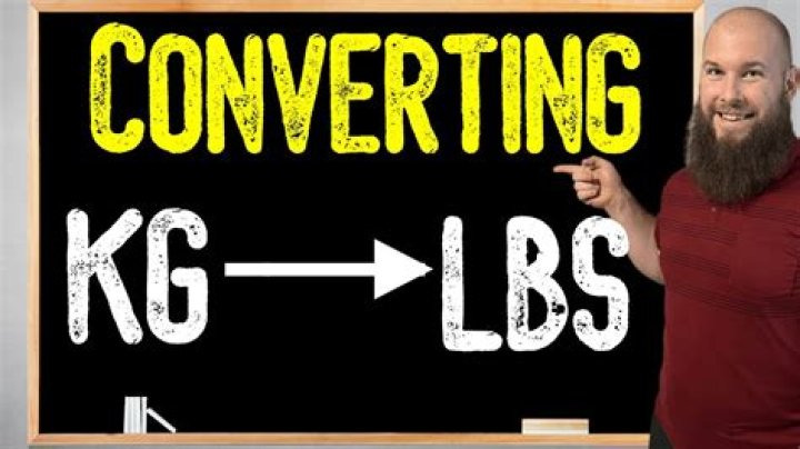 Understanding The Conversion Of 7.75kg To Lbs