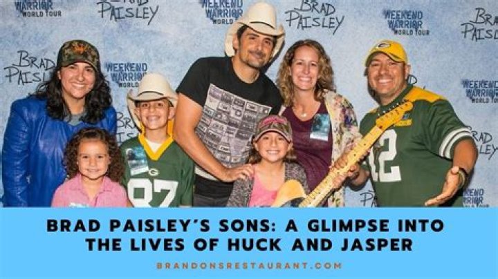 Unveiling The Ages Of Brad Paisley's Kids